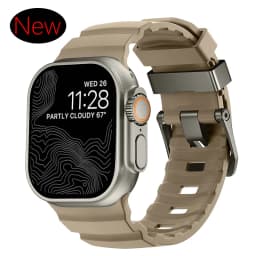 Sport Band For Apple Watch Ultra 2 10 9 8 7 6 SE 5 Silicone Titanium Breathable Bracelet Strap For iWatch 42mm 44 45mm 46mm 49mm
