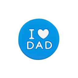 10pcs Love DAD Silicone Beads Kids Teething Toddler Toys Food Grade Silicone Teethers DIY Pacifier Toy Accessories
