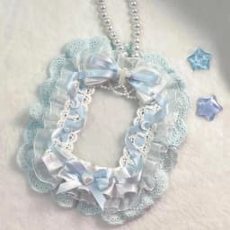 New Sweet Diy Plush Card Holder With Ribbon Bow Lolita Lace Display Anime Lace Loader Top Holder Card Photocard Idol Photo E3k8