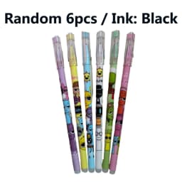 6/12/144Pcs/Box Sprunki Cartoon Erasable Pen Blue Black Ink Magic Gel Pen School Office Writing Stationery Supply Student Gift