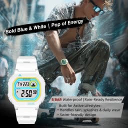 NORTH EDGE X1 Square Screen Digital Watch 2025 Men Women Sportswatch Waterproof 50M Stopwatch Countdown Alarm Clock Reloj Hombre