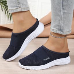 Women's Shoes Solid Color Mules, Women's Summer Shoes Free Shipping Shoes Slippers for Women Comfortable and Breathable