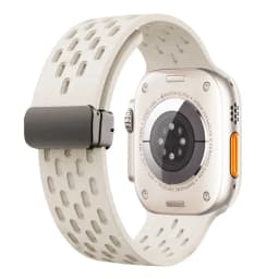 Magnetic Buckle band For Apple watch ultra 2 Strap 49mm 44mm 45mm 40mm 41mm 42 46 mm Silicone Bracelet Series 10 9 7 8 se 6 5 3