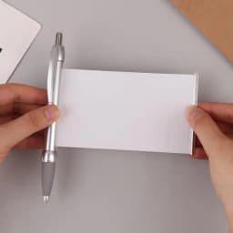 Easy-to-Use Hidden Writing Pen with Pull-Out Paper for Secret Information