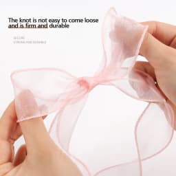 4cm Wide Fishtail Organza Shoelaces Wave Chiffen Yarn Bow Laces Beauty White Casual Sneaker DE Training Shoes Laces(1pairs)