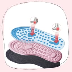 1Pairs Children Memory Foam Insoles Sport Support Running Insert Deodorant Breathable Cushion for Feet Boy Girl Sneakers Pads