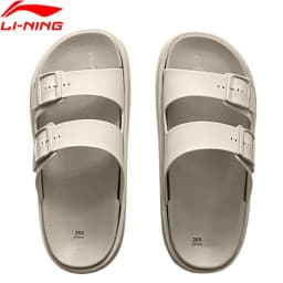 Li-Ning Women's LN CLAP Slippers Comfortable Cushion Sports Sandal Leisure Stylish LiNing Soft Sandals AGAU012