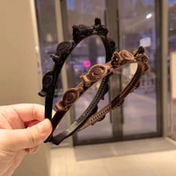 1/3 Pcs Flocking Braided Headband for Women Simple Broken Hair Band Fashion Girls Face Washing Hair Hoop Hair Accessories