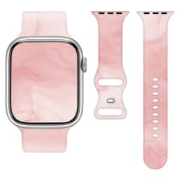 Fashion Aurora Silicone Strap for Apple Watch Ultra 49mm Band 45 44 38 40 41 46 42mm Bracelet iWatch Series 12 11 10 9 8 7 6 5 4
