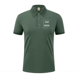 2025 Summer Causal Polo Shirt Custom Logo Printed Text Picture Brand Embroidery Personal Design Breathable Men And WomenTops