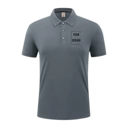 2025 Summer Causal Polo Shirt Custom Logo Printed Text Picture Brand Embroidery Personal Design Breathable Men And WomenTops