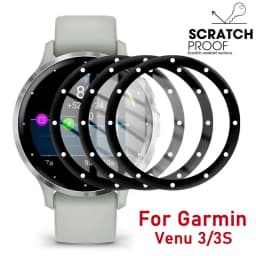 1-3PCS Protective Film For Garmin Venu 3 3S Screen Protector Anti-scratch Film For Garmin Venu 3 3s Soft Fibre Film Accessories