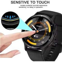 1-3PCS Protective Film For Garmin Venu 3 3S Screen Protector Anti-scratch Film For Garmin Venu 3 3s Soft Fibre Film Accessories