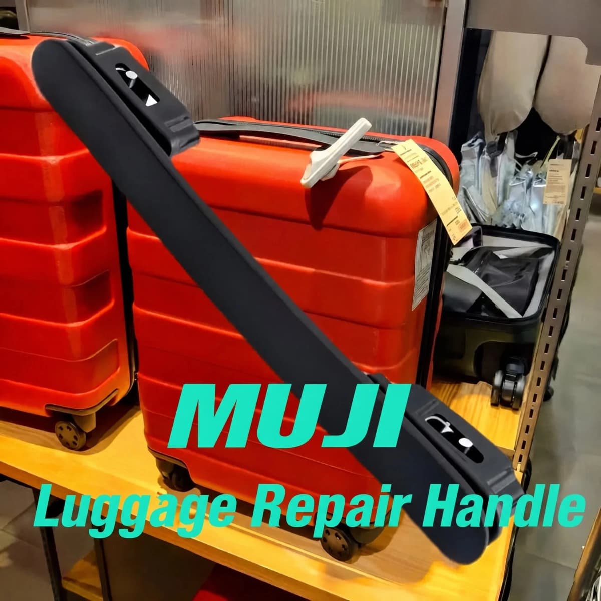 Muji Hardshell Luggage Handle Replacement Parts Travel Bag Carryon Hand Grip Repair Accessories Durable Bag Parts