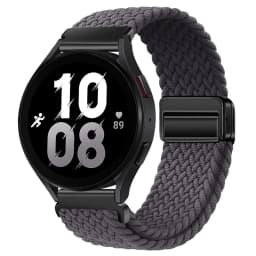 20mm 22mm Nylon Braided Strap for Samsung Galaxy Watch 7 6 5 4 Strap Magnetic Band for Huawei Watch GT6 5Pro GT4 3Pro 46mm Strap