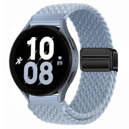 20mm 22mm Nylon Braided Strap for Samsung Galaxy Watch 7 6 5 4 Strap Magnetic Band for Huawei Watch GT6 5Pro GT4 3Pro 46mm Strap
