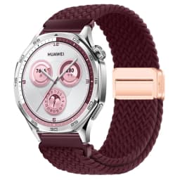 20mm 22mm Nylon Braided Strap for Samsung Galaxy Watch 7 6 5 4 Strap Magnetic Band for Huawei Watch GT6 5Pro GT4 3Pro 46mm Strap