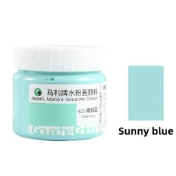 Gouache Paint Set 24 Colors 100ml Canned Water Topography Gouache Paint Art Painting Supplies 300ml Gouache