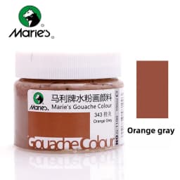 Gouache Paint Set 24 Colors 100ml Canned Water Topography Gouache Paint Art Painting Supplies 300ml Gouache