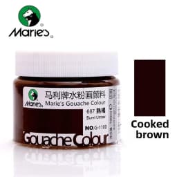 Gouache Paint Set 24 Colors 100ml Canned Water Topography Gouache Paint Art Painting Supplies 300ml Gouache
