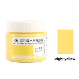 Gouache Paint Set 24 Colors 100ml Canned Water Topography Gouache Paint Art Painting Supplies 300ml Gouache