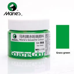 Gouache Paint Set 24 Colors 100ml Canned Water Topography Gouache Paint Art Painting Supplies 300ml Gouache