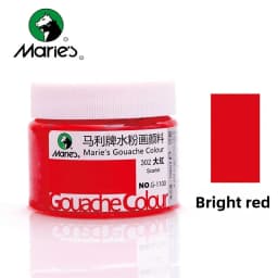 Gouache Paint Set 24 Colors 100ml Canned Water Topography Gouache Paint Art Painting Supplies 300ml Gouache