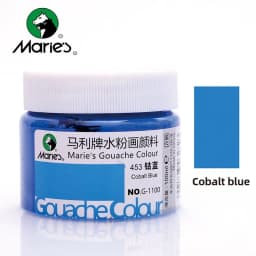 Gouache Paint Set 24 Colors 100ml Canned Water Topography Gouache Paint Art Painting Supplies 300ml Gouache