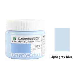 Gouache Paint Set 24 Colors 100ml Canned Water Topography Gouache Paint Art Painting Supplies 300ml Gouache