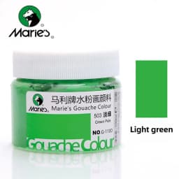 Gouache Paint Set 24 Colors 100ml Canned Water Topography Gouache Paint Art Painting Supplies 300ml Gouache