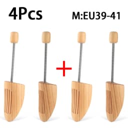 Wooden Shoe Trees Men Woman Internal Support Shoes Tree Anti Deformation Shoes Stretcher Shaping Anti Wrinkle Shoe Lasts 2Pcs