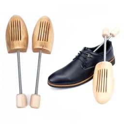 Wooden Shoe Trees Men Woman Internal Support Shoes Tree Anti Deformation Shoes Stretcher Shaping Anti Wrinkle Shoe Lasts 2Pcs