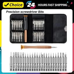 Mini Precision Screwdriver Set 25 in 1 Electronic Torx Screwdriver Opening Repair Tools Kit for iPhone Camera Watch Tablet PC