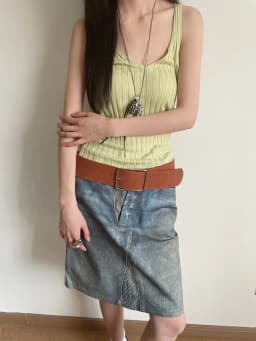 Vintage Marbled Brown Wide Belt For Women Waist Belt With Decorative Design For Skirts And Shirts Exclusive Minimalist Style