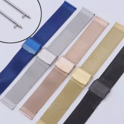 Mesh Belt Stainless Steel Watch Band Bracelet 12mm 13mm 14mm 15mm16mm 17mm 18mm 20mm 22mm Unisex Replacement Strap Accessor