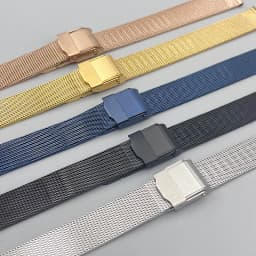 Mesh Belt Stainless Steel Watch Band Bracelet 12mm 13mm 14mm 15mm16mm 17mm 18mm 20mm 22mm Unisex Replacement Strap Accessor