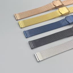 Mesh Belt Stainless Steel Watch Band Bracelet 12mm 13mm 14mm 15mm16mm 17mm 18mm 20mm 22mm Unisex Replacement Strap Accessor