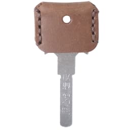 Vintage Handmade Leather Car Keychain - Universal Genuine Leather Case, Personalized Craft Gift In Stock