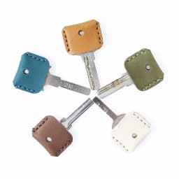 Vintage Handmade Leather Car Keychain - Universal Genuine Leather Case, Personalized Craft Gift In Stock