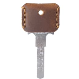 Vintage Handmade Leather Car Keychain - Universal Genuine Leather Case, Personalized Craft Gift In Stock