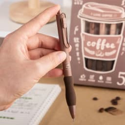 5pcs/set Kawaii 0.5mm Quick-drying Neutral Pen ST Pen Head High-value Gel Pen School Student Office Stationery Supplies