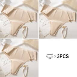 3Pcs Avoid Camel Toe Panties Seamless Thong Panties Camel Toe Concealer Cover Cameltoe Prevention Underwear Anti Cameltoe Briefs