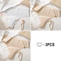 3Pcs Avoid Camel Toe Panties Seamless Thong Panties Camel Toe Concealer Cover Cameltoe Prevention Underwear Anti Cameltoe Briefs