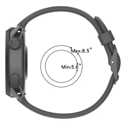 20mm 22mm Silicone Strap For COROS PACE 3 Watch Band Sport Bracelet For COROS PACE 2/APEX 2 Pro 42mm 46mm Replacement Wristbands