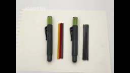 2.8mm Replacement Pencil Lead Rotate Out the cores Design Black,Colored Woodworking Pencil core Deep Hole Lead Marking Tool
