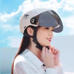 New Motorcycle Helmet MEN Woman Electric Motor Car Scooter Bike Open Face Half Helmet Anti Safety Hat Bicycle Cap With Goggles