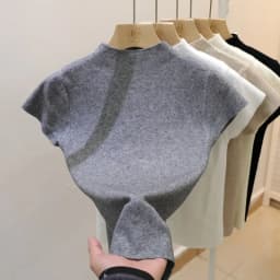 New Woman Clothing Short Sleeve T-shirt Slim Fit Tops Female O-Neck Knitted Sheath Tee Shirt Street Wear Sex Sporty 2026 Y2K