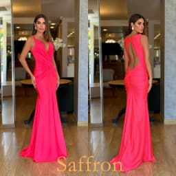 Customized Exquisite V-Neck Spaghetti Straps Evening Dress Temperament  Mermaid Celebrity Gowns Fashion  Backless Party Dress
