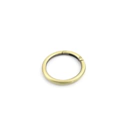 Metal Spring Gate O Ring Openable Keyring Leather Craft Bag Belt Strap Buckle Trigger Snap Clasp Clip Connector DIY Accessory