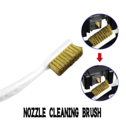 3D Printer Cleaner Tool Copper Wire Toothbrush Copper Brush Handle For Nozzle Heater Block Hotend Cleaning Hot Bed Parts